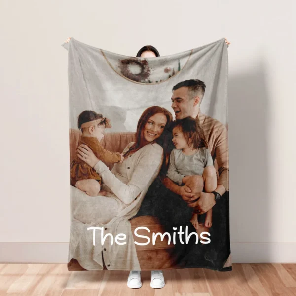 Picture Perfect Personalized 30x40 Photo Blanket