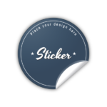 custom circle stickers for product labels and packaging