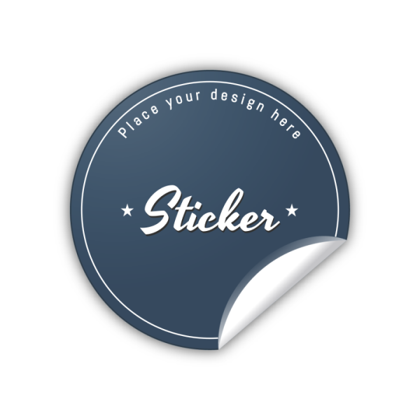 custom circle stickers for product labels and packaging