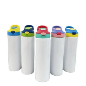 20 OZ KIDS SUBLIMATION SIPPY STRAIGHT TUMBLERS WITH HANDLE