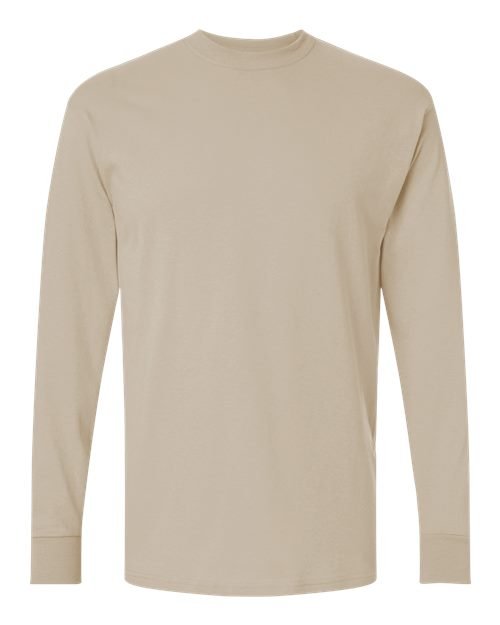 M&O Unisex Gold Soft Touch Long Sleeve T-Shirt