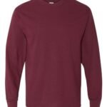 Gildan Unisex Heavy Cotton™ Long Sleeve T-Shirt | Custom Print & Embroidery