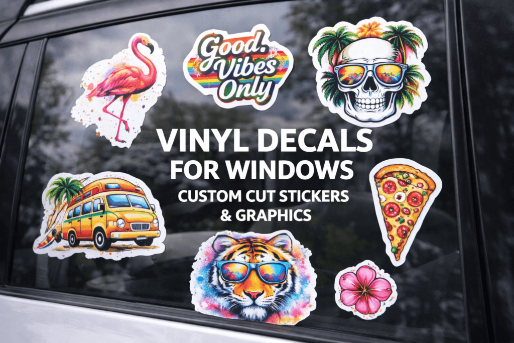 Vinyl Decals | Custom Cut Stickers & Graphics