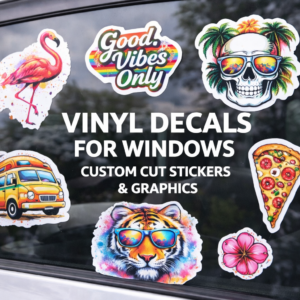 Vinyl Decals | Custom Cut Stickers & Graphics