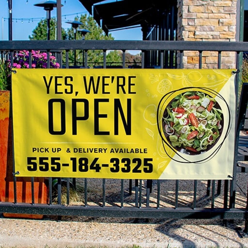 Sign Scheering Ron Custom Vinyl Banners - Ron Russ Graphics & Sign Print Brampton