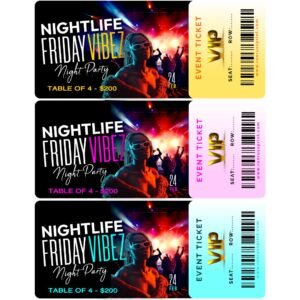 Events Ticket Printing - Make Every Ticket a Keepsake