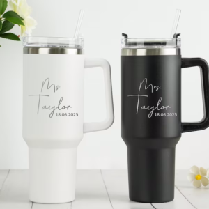 Personalized 40oz Tumbler – Engraved Insulated Cup