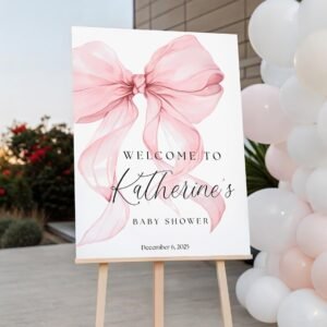 Baby Shower Welcome Signs