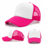 Custom foam front mesh back caps with logo printing
