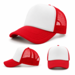 Custom foam front mesh back caps with logo printing