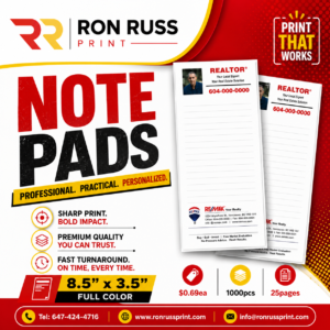realtor note pads