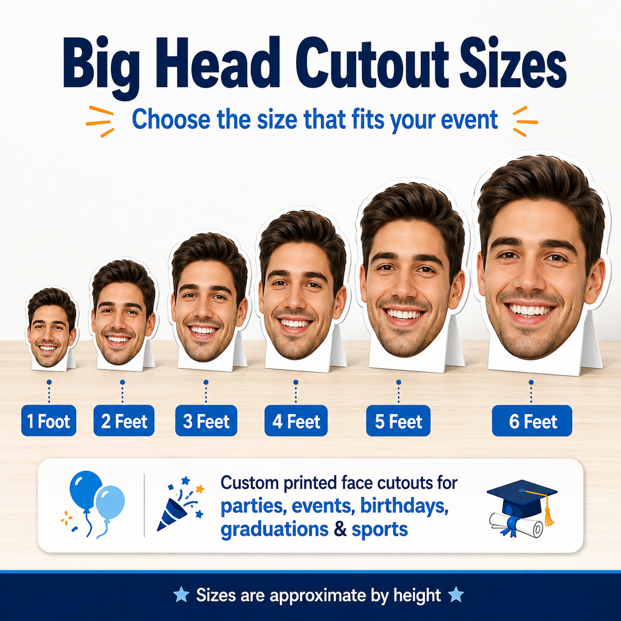 Character Head Cutout