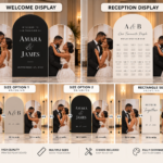 Custom Wedding & Event Welcome Signs