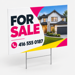Coroplast Sign