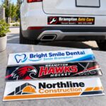 Custom Bumper Stickers printed in Brampton by Ron Russ Print