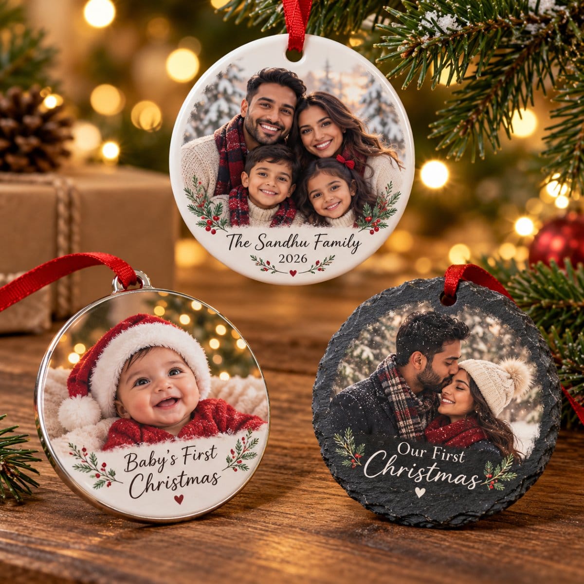 Custom Photo Ornaments by Ron Russ Print Brampton