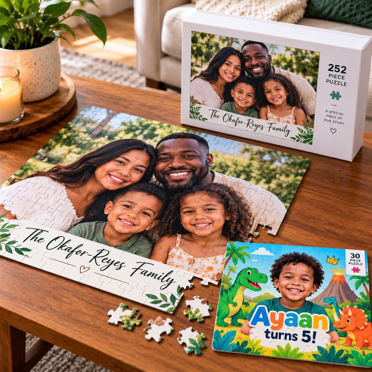 Custom Photo Puzzles by Ron Russ Print Brampton