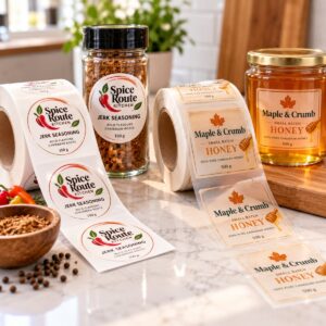 Custom Roll Labels by Ron Russ Print Brampton