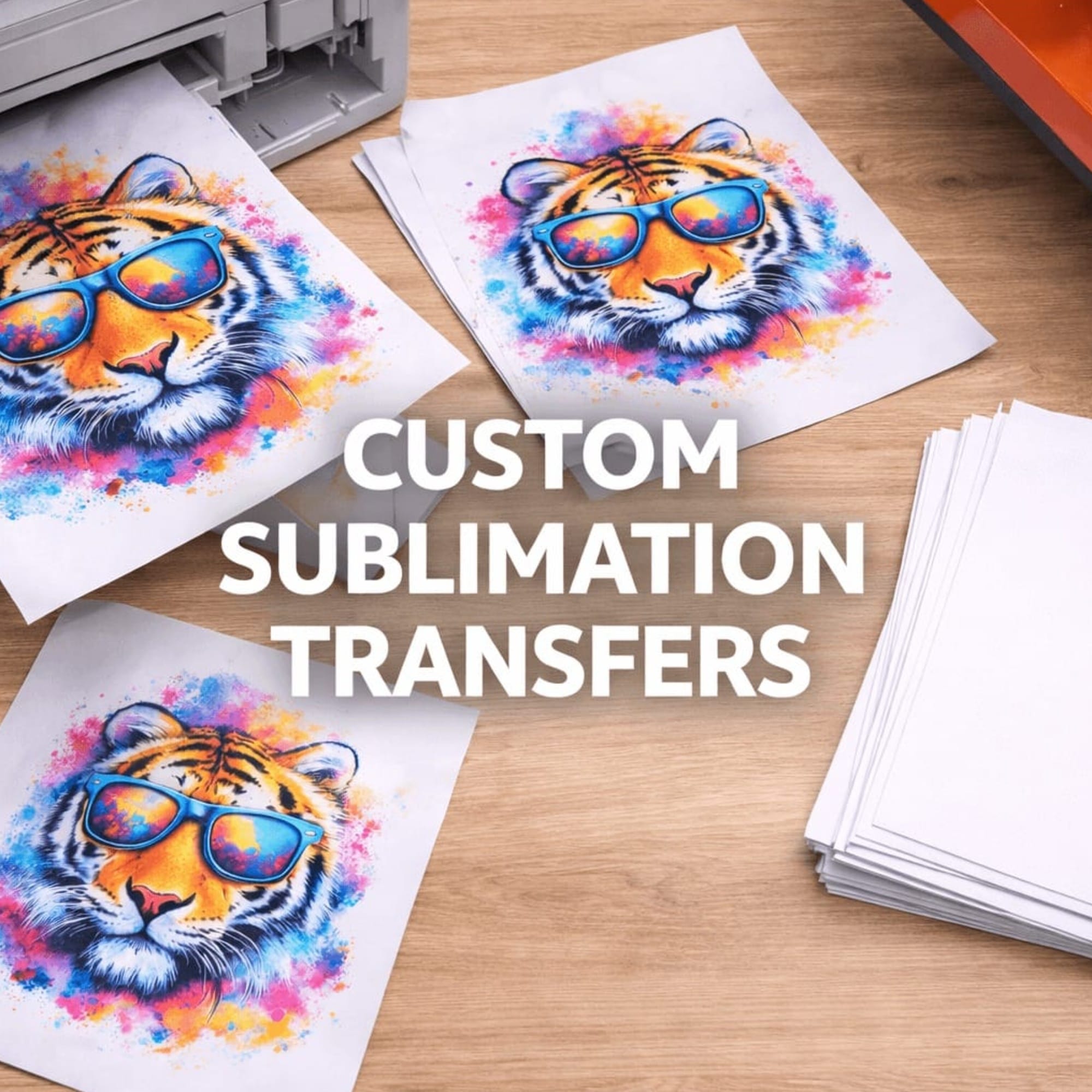 Custom sublimation transfers printed for heat press – Ron Russ Print Brampton